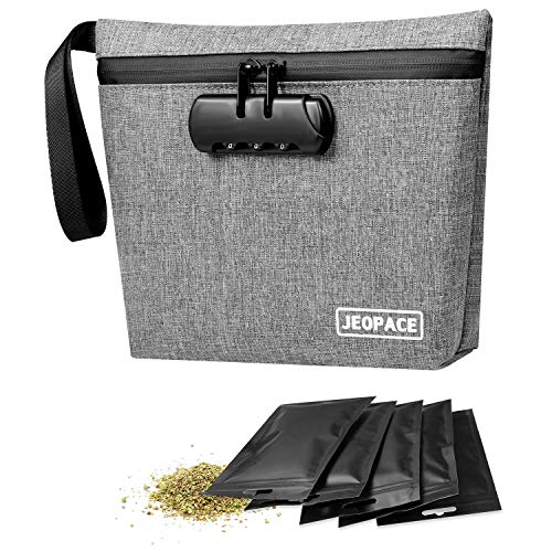 Smell Proof Bags for Marijuana/Tobacco Pipe/Cannabis Accessories