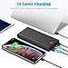 Portable Charger Power Bank 25800mAh [2019 Newest] Ultra High Capacity Phone Charger with Color LED Indicator, 2 USB Output Lighter Weight External Battery Pack for Smart Phone Android Tablet and More