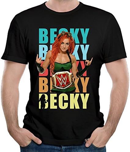 Becky Lynch SmackDown Champion Men Pullover Shirt Short Sleeve Tees