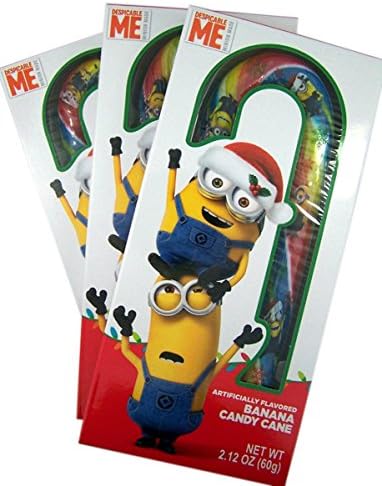 Despicable Me Minions Jumbo Candy Cane 3 Count