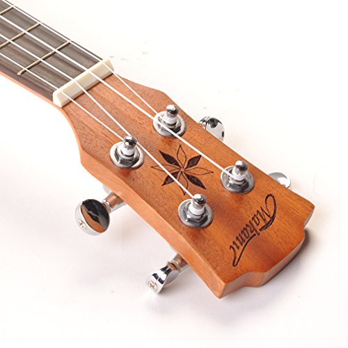 Makanu Ukulele Tuning Pegs 2R2L ukulele tuning machines Chrome Slivery Tuner Guitar Geared 4pcs - Thumbnail 2