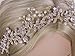 Vijiv Vintage Wedding Accessories Bridal Headpiece Flower Crown Headband Hair Wreath