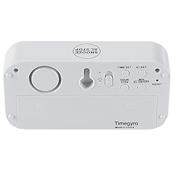 Timegyro Digital Alarm Clock Battery Operated with
