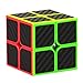 Dreampark 2x2x2 Speed Cube Carbon Fiber Sticker Smooth Magic Cube Puzzles
