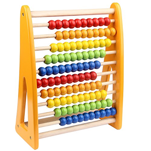 image for Pidoko Kids 123 Learning Abacus Toy - Math Manipulatives Numbers Count