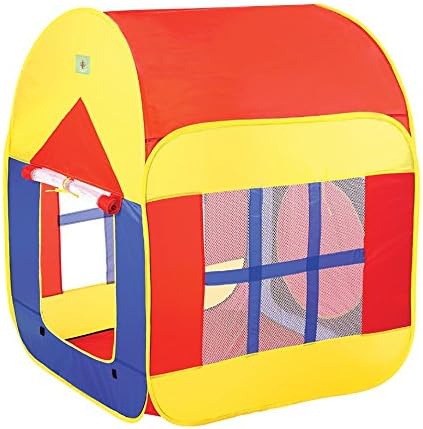 Tocean Children’s Play Tent Kids’ Pop-up Tent [Cartoon House Shape] Foldable Simple for Outdoor and Indoor Use - for Girls and Boys of 1-14 Years Old …