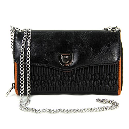 Kroo s splash purse with wristlet and crossbody strap f…