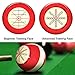 Ela Training Pro Cue Balls for Pool 2 1/4 inch Size Resin Practice Billiard Table Suit Dot Ball for Beginners Advanced Players