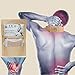 Moxibustion Patch Natural Wormwood Sticker Self-Heating Artemisia Mugwort Moxa Pads (10 Packs)
