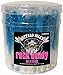 Buffalo Bills Raspberry (Dark Blue) Rock Candy On A Stick (36-ct tub dark blue rock candy sticks)