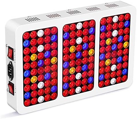 PARbanklux Newest 90ยฐ Reflector 1500 watt LED Grow Light 1500w Veg/Bloom Channel,Full Spectrum LED Growing Light Fixtures for Indoor Plants with Daisy Chained Design and Triple-Chips LED (15W LED)