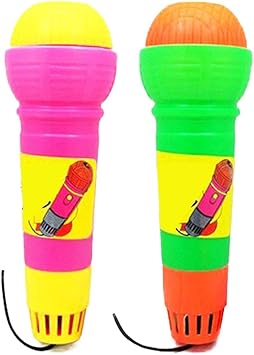 toy plastic microphone