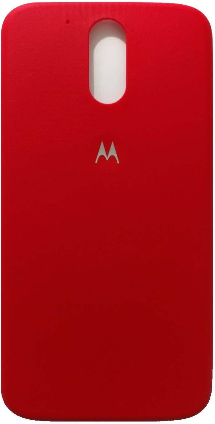Moto G4 Plus Battery Cover Lava Red