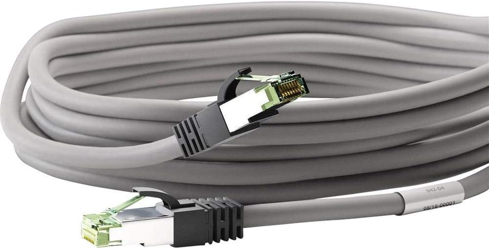 Goobay 55134 CAT 8.1 patch cable S/FTP (PiMF) grey - LSZH halogen-free CU material, 0.25 Meter - Image 4