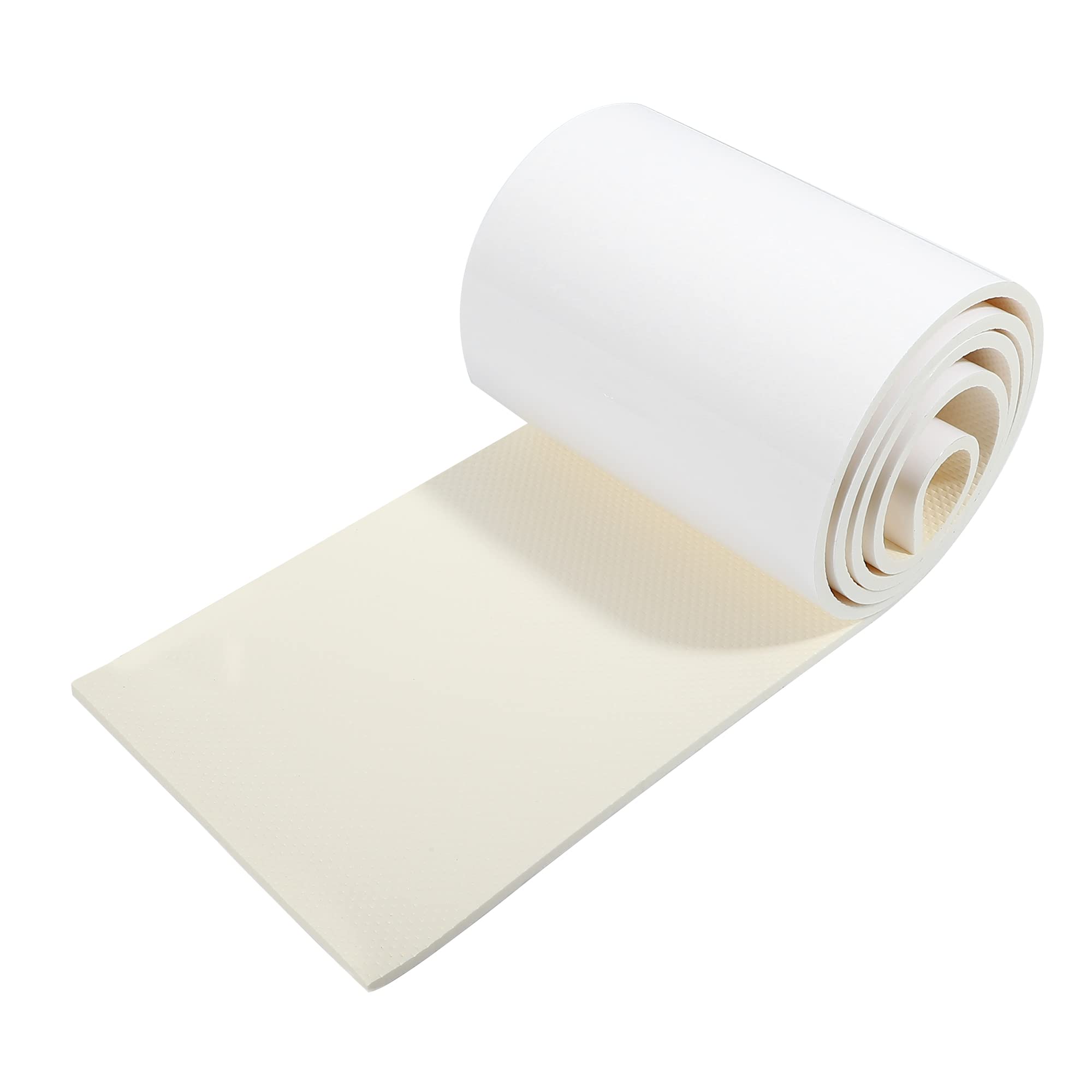 X AUTOHAUX 2000x200x6.5mm Car Garage Wall Guard Door Bumper Protector White