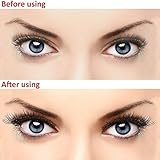 Fake Eyelashes Natural Look, Andrew 3D Premium Quality False Eyelashes/Natural Magnetic/Full Eye,100% Handmade Black Nature Fluffy Long Soft Reusable 4 Pair/8 Pcs