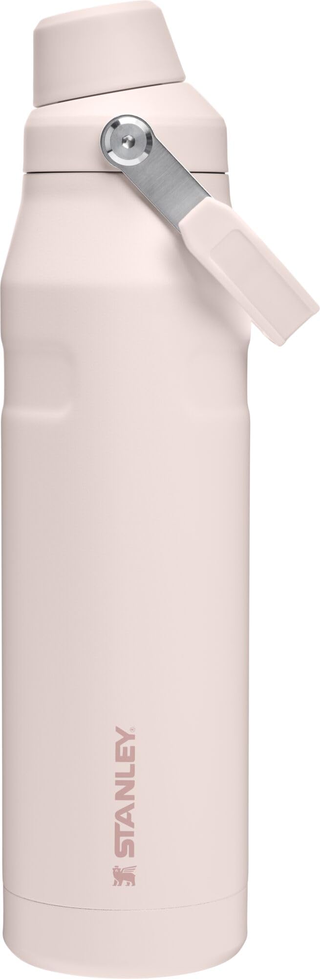 Photo 1 of Stanley IceFlow Fast Flow Water Bottle 36 oz | Angled Spout Lid | Lightweight and Leakproof for Travel and Sports | Insulated Stainless Steel | BPA-Free | Rose Quartz