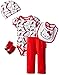 Hello Kitty Baby Girls' Baby Gift Set, Red, 0-6 Months