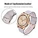 V-MORO for Gear Sport/Galaxy Watch 42mm Bands, 20mm Soft Leather Band Bracelet Strap Wristband for Samsung Gear Sport Watch R600 & Samsung Galaxy Watch 42mm R810 & Gear Sport R600 Men Women Gray
