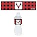 Big Dot of Happiness Prancing Plaid - Christmas & Holiday Buffalo Plaid Party Decorations & Favors Kit - Wine, Water Candy Labels Trio Sticker Set