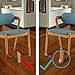 MelonBoat 1'' to 1-3/16'' Chair Leg Floor Protectors, Chair Leg Caps with Pads, Chair Leg Covers to Protect Floors, A-RD027, Fit Round Leg 1''-1.2'', 16 Pack