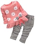 Avidqueen Adorable Cute Toddler Baby Girl Clothes Set Long Sleeve 2pcs Outfits Fall Clothes