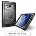 Galaxy Tab A 7.0 Case, Heavy Duty i-Blason Samsung Galaxy Tab A 7 2016 Armorbox Dual Layer Hybrid Full-Body Protective Kickstand Case with Front Cover and Built-in Screen Protector (Black)