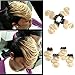Dayrise Hair 9A Grade Ombre Human Hair Bundles Brazilian Virgin Hair Body Wave Two Tone T1b/613 Black to Blonde Hair Bundles (T1B/613 8 8 8 8)