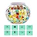 Senbowe™ Solar Powered Mosaic Glass Ball LED Garden Lights,Color Changing Solar Table Lamps,Waterproof Solar Outdoor Lights for Christmas,Home,Yard, Patio,Ideal Gifts - 5.12 4.13 in