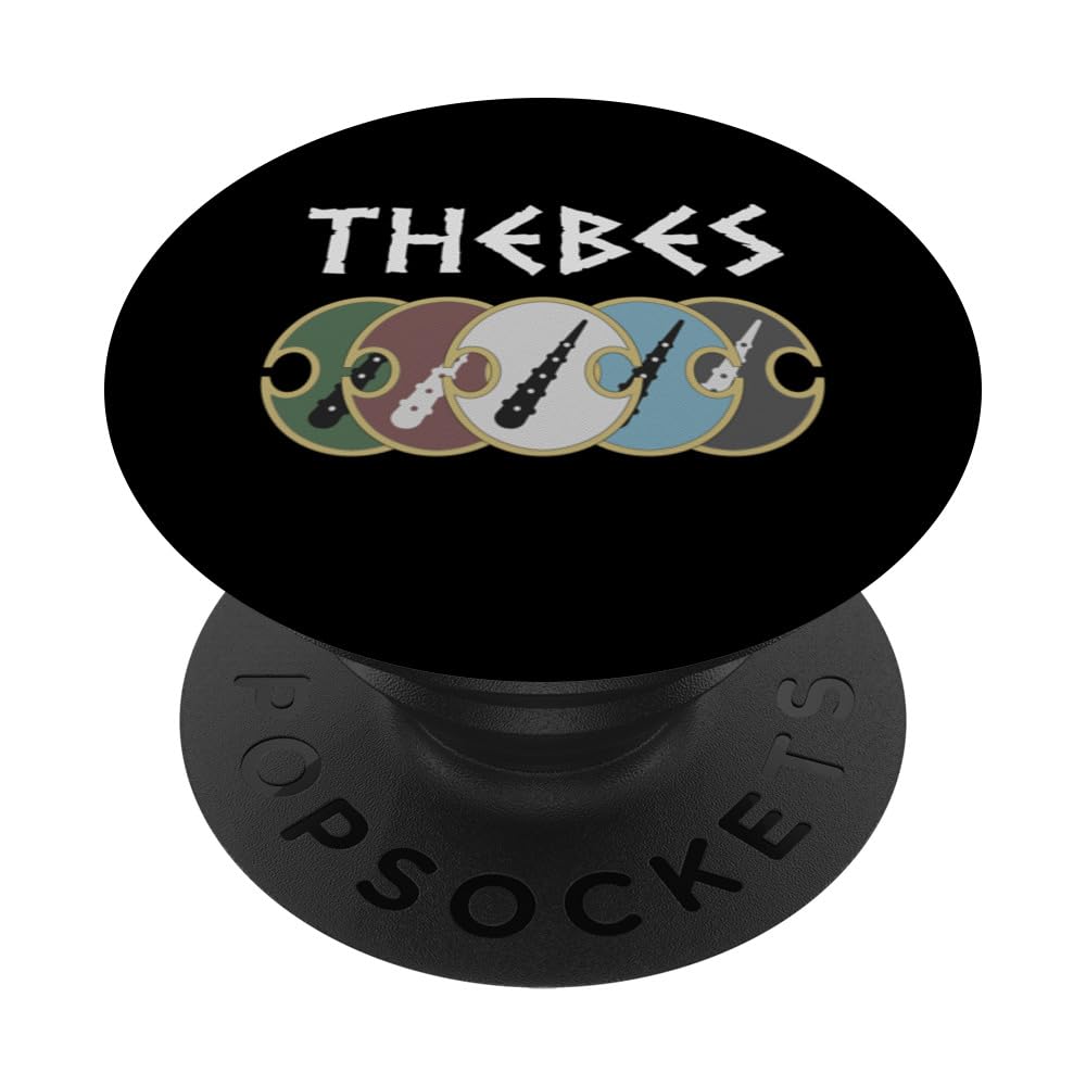 Thebes Ancient Greek Hoplites Shields PopSockets Swappable PopGrip