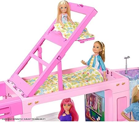 barbie dream camper playset and accessories