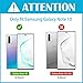 ProCase Galaxy Note 10 Case Clear, Slim Crystal Clear Cover Protective Case for Galaxy Note 10 2019 –Black Frame