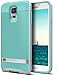 Caseology Wavelength for Galaxy S5 Case (2014) - Stylish Grip Design - Mint Green