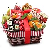 Golden State Fruit Rustic Treasures Holiday Christmas Gift Basket