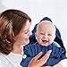 Colorful Newborn Baby Wrap Swaddle Blanket, Baby Kids Toddler Knit Blanket Swaddle Sleeping Bag Stroller Wrap for 0-21 Month Baby (Cotton Blue)