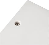 Merriway BH02676 2 Pcs Single Electrical Dummy Plate White Plastic 85x85mm view 3