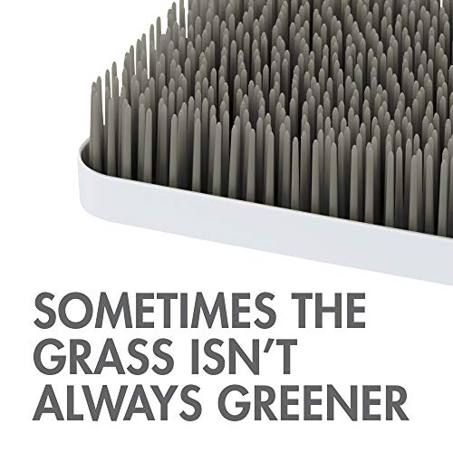 Boon Grass Countertop Baby Bottle Drying Rack, Gray Pricepulse