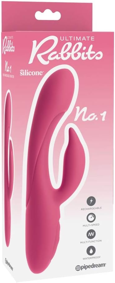 PIPEDREAM Ultimate Rabbits No. 1 Vibrator, Pink - Image 3