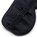 100% Pure Mulberry Silk Black Charmeuse Eye Sleep Mask - Light Blocking Design Provides Deep Uninterrupted Healthy Sleep