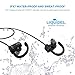 Hussar Bluetooth Wireless Headphones, Wireless Sports Earbuds with Mic, IPX7 Waterproof, Stereo HD Sound, Noise Cancelling, Secure Fit, Selectable Sound Effects, 10-12 hour Battery Life