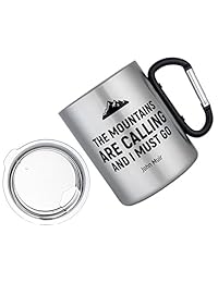 MaxMiles   Taza de camping grande con aislante y a