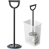 Trash Compactor for Kitchen All-Metal Manual Trash Can with No Electric | Garbage Compressor, Freestanding Tamper Press Tool