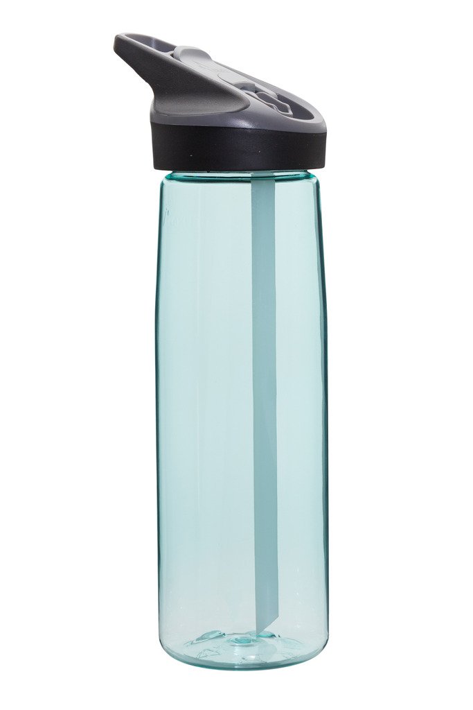 Laken Tritan Sport BPA Free Wide Mouth Water Bottle w/Flip Straw Cap 25oz 750ml Light Blue