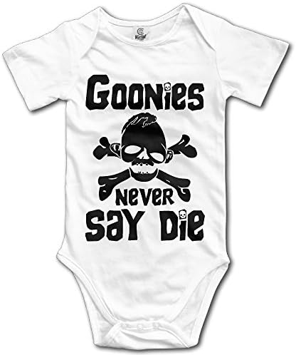 Goonies Never Say Die Rock Band Kids Boys Girls Baby Onesies Bodysuits Organic