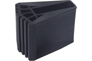 JADDUO Telescoping Ladder Horizontal Stair-Style Cap/Feet Pads/Cover/for Extension Ladder Crossbar/Support Bar/Extension Ladder Parts/Bumpers Replacement Kit（2Pcs）