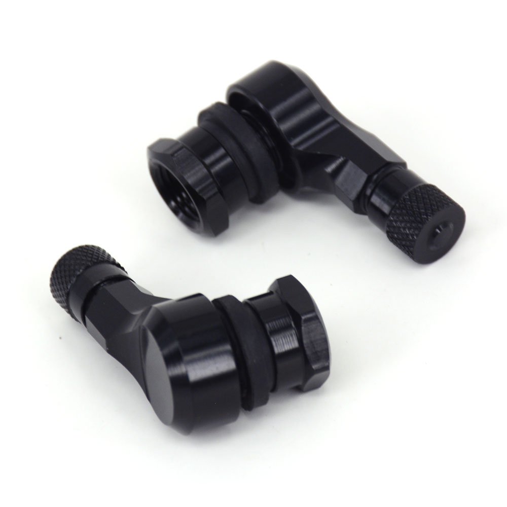 Valvole Per Pneumatici Moto 90 Gradi - 2 Pezzi In Alluminio 11,3mm Universali - Foto 9