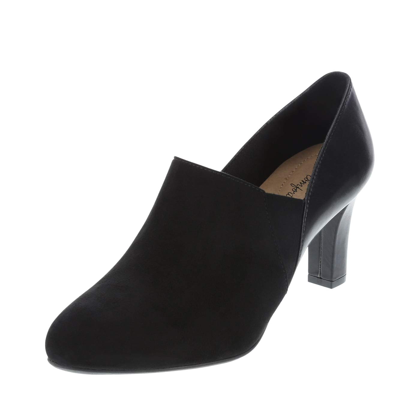 dexflex Comfort Black Suede Women's Maureen Shootie 5 Wide