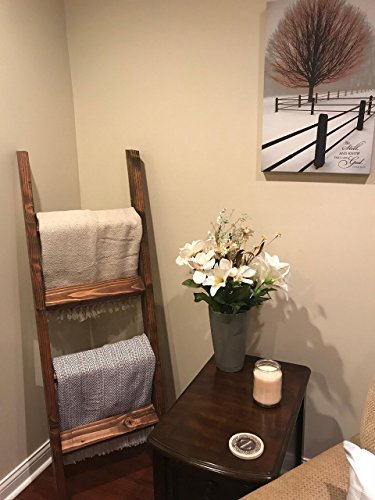Farmhouse Blanket Ladder - 3, 4 and 5 Foot Quilt Ladder - Thumbnail 3