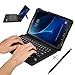 IVSO Keyboard case for Galaxy Tab A 10.1, Ultra-Thin PU Leather Detachable Wireless Keyboard Stand Case/Cover for Samsung Galaxy Tab A SM-T580N/SM-T585N 10.1-inch 2016 Tablet(Black)