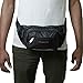 alpine swiss Men's Fanny Pack Travel Case Adjustable Belt Sport Pouch Waist Bag, Black, One Size
